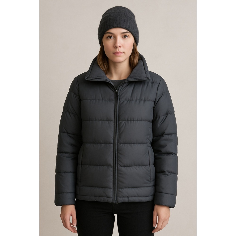 Vintage - 90's United Colors of Benetton Brown Puffer Jacket